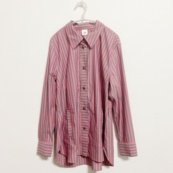 Cabi 6083 Regatta Shacket Spring 2022 Medium EUC - Picture 2 of 4